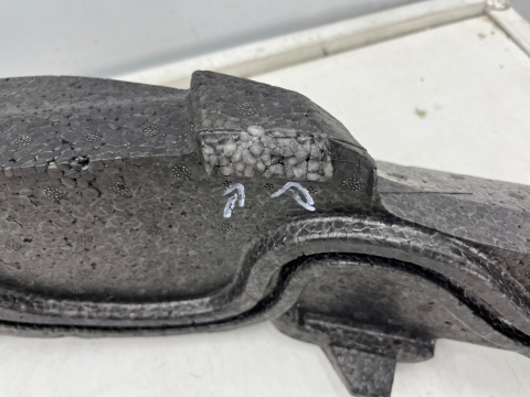 Absorber zderzaka Mercedes w247 B-klasa AMG line 18r.- przednie wzmocnienie styropian przód a2478806302