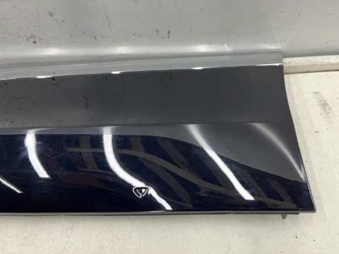 Listwa VW Tiguan 5NN Allspace R-Line 17r.- NOWA lewa tylna dolna nakładka drzwi bocznych lakierowana CHROM lewy tył