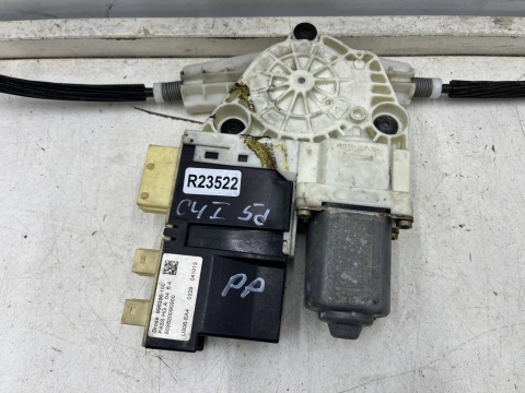Podnośnik szyb Citroen C4 I HB 5Drzwi 04-10r. prawy przedni mechanizm podnoszenia szyb silniczek EU prawy przód