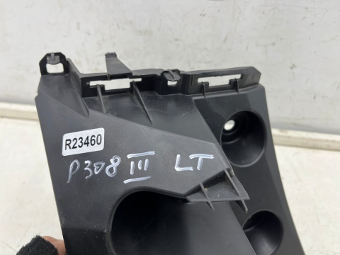 Ślizg Peugeot 308 III T10 HB 21r.- LEWE tylne mocowanie zderzaka wspornik uchwyt lewy tył ORYGINALNY 90880000803