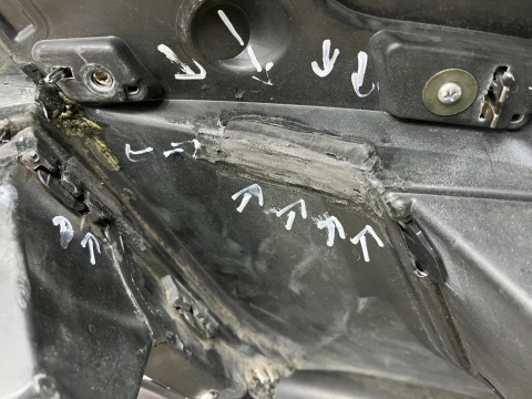 Zderzak przedni Mitsubishi ASX I 1 16-19r. Lift przód 6400H242ZZ