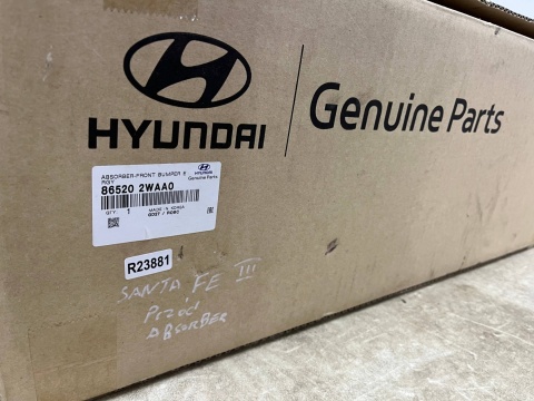 Absorber zderzaka Hyundai Santa Fe 3 III LIFT 15-18r. NOWE przednie wzmocnienie styropian przód 865202waa0