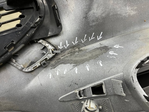 Zderzak przedni Mercedes W177 A-Klasa AMG 18-22r. Przedlift przód 6XPDC A1778856100