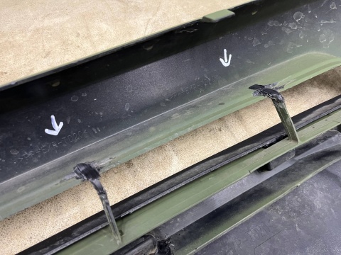 Zderzak przedni Mitusbishi L200 19r.- Lift przód spryski 6400J790ZZ