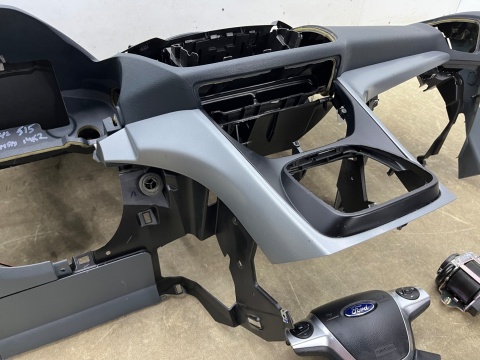 Deska rozdzielcza Ford C-Max MK2 12-19r. kokpit konsola poduszki powietrzne AIRBAG komplet