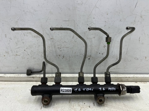 Listwa wtryskowa Citroen Peugeot Ford Mazda Volvo 1.6 TDCi 1.6 HDi 95km diesel przewody wtryskowe 9685297580