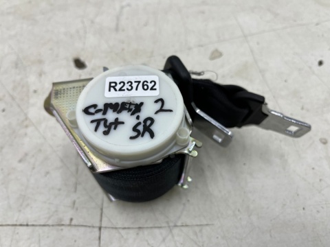 Pas bezpieczeństwa Ford C-Max MK2 CMax Mk2 12-19r. środkowy tylny czarny środek tył am51-r611b68-be