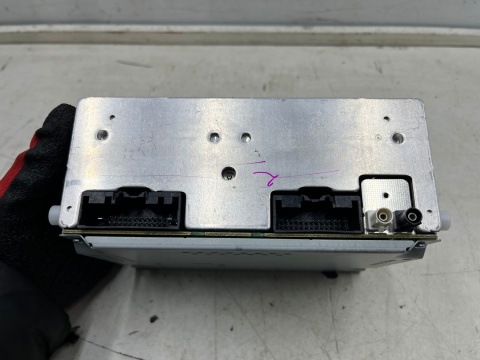 Radio Ford C-Max MK2 CMax Mk2 12-14r. tuner fabryczny czytnik płyt panel sterowania wyświetlacz komplet am5t-18c815-gk