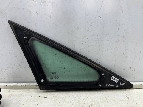 Szyba boczna Ford C-Max MK2 CMax Mk2 12-19r. lewy przedni trójkąt karoseryjna oryginalna chrom lewy przód