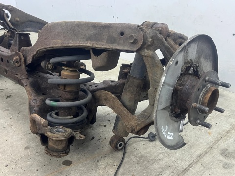 Belka zawieszenia Mazda 6 II GH 07-12r. tylna belka wózek zwrotnice amortyzatory Kompletna