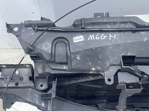 Pas przedni Mazda 6 II GH 07-12r. 2.2 MZR-CD Diesel kompletny z chłodnicą wody belka wzmocnienie absorber osłona dolna wentylato