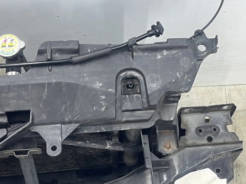 Pas przedni Mazda 6 II GH 07-12r. 2.2 MZR-CD Diesel kompletny z chłodnicą wody belka wzmocnienie absorber osłona dolna wentylato