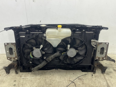 Pas przedni Mazda 6 II GH 07-12r. 2.2 MZR-CD Diesel kompletny z chłodnicą wody belka wzmocnienie absorber osłona dolna wentylato