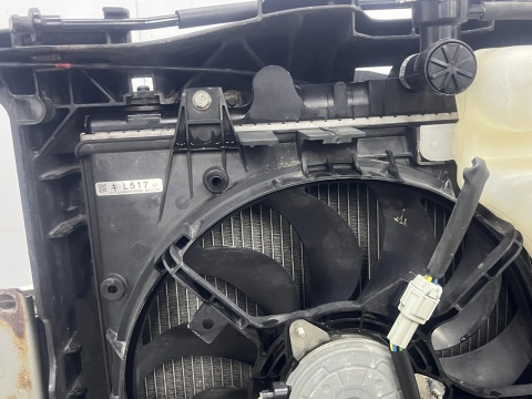 Pas przedni Mazda 6 II GH 07-12r. 2.2 MZR-CD Diesel kompletny z chłodnicą wody belka wzmocnienie absorber osłona dolna wentylato