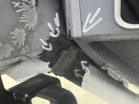 Zderzak przedni Peugeot Rifter 23r.- Lift przód grill wzmocnienie 985616958