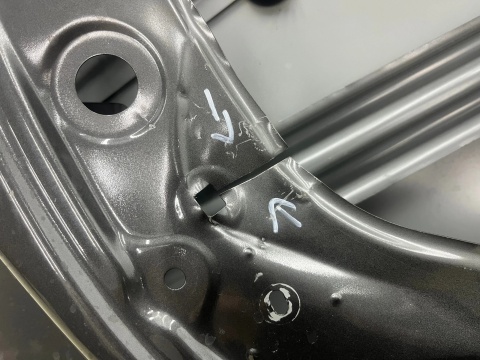 Drzwi Mazda CX-5 CX5 1 I 12-17r. prawe tylne prawy tył KD5372010