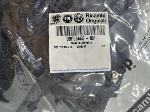 Nadkole Fiat 500S 13-16r. prawe przednie ORYGINALNE prawy przód nowe