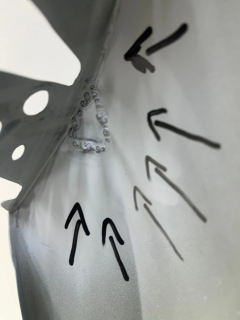 Błotnik VW Passat B9 IX 23r.- prawy przedni prawy przód 3J0821106