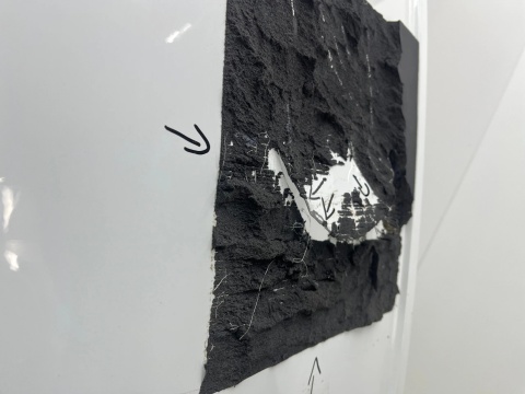 Drzwi Ford Custom Mk1 I 17-23r. Lift prawe boczne prawy bok przesuwne