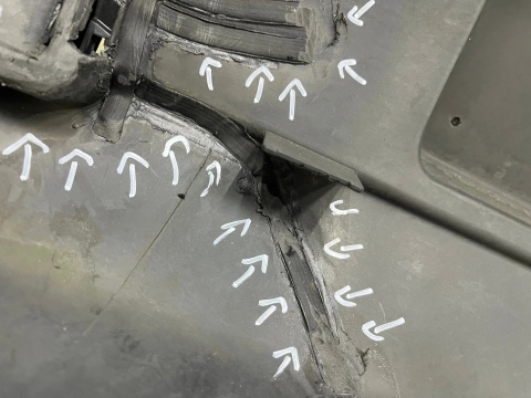 Zderzak przedni VW Transporter T5 5 V 03-09r. Przedlift przód 7H5807101H