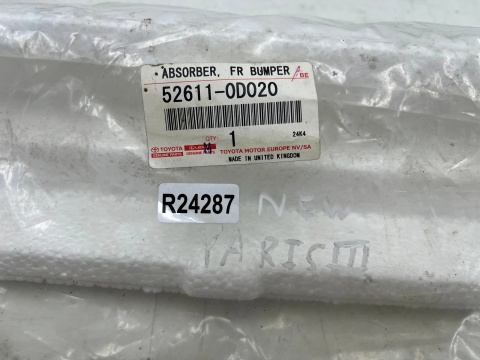 Absorber zderzaka Toyota Yaris III P13 10-20r. przednie wzmocnienie styropian pianka przód NOWA ORGINALNA 52611-0d020