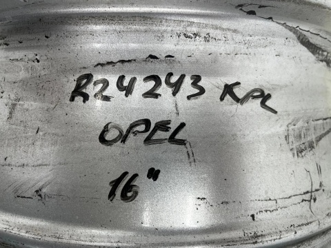 Felga Opel Zafira B Astra G H Vectra C Meriva 6,5jx16 ET37 5x110 felgi aluminiowe r16 cali KOMPLET 13116659