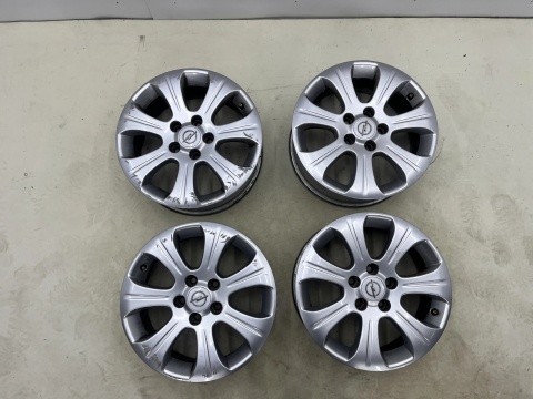Felga Opel Zafira B Astra G H Vectra C Meriva 6,5jx16 ET39 5x110 felgi aluminiowe r16 cali KOMPLET 13256791