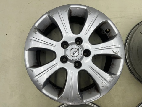Felga Opel Zafira B Astra G H Vectra C Meriva 6,5jx16 ET39 5x110 felgi aluminiowe r16 cali KOMPLET 13256791