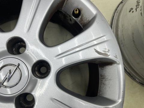 Felga Opel Zafira B Astra G H Vectra C Meriva 6,5jx16 ET39 5x110 felgi aluminiowe r16 cali KOMPLET 13256791