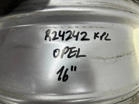 Felga Opel Zafira B Astra G H Vectra C Meriva 6,5jx16 ET39 5x110 felgi aluminiowe r16 cali KOMPLET 13256791