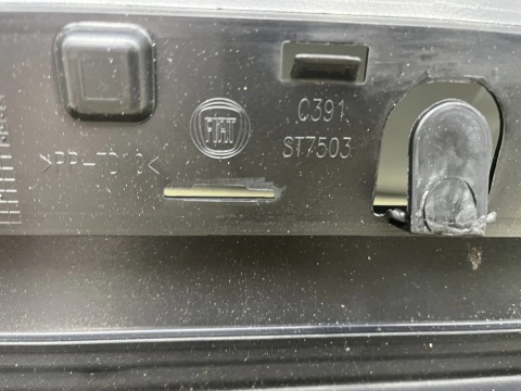 Zderzak tylny Fiat 500 Sport 07-15r. Przedlift tył nowy oryginalny 735565271