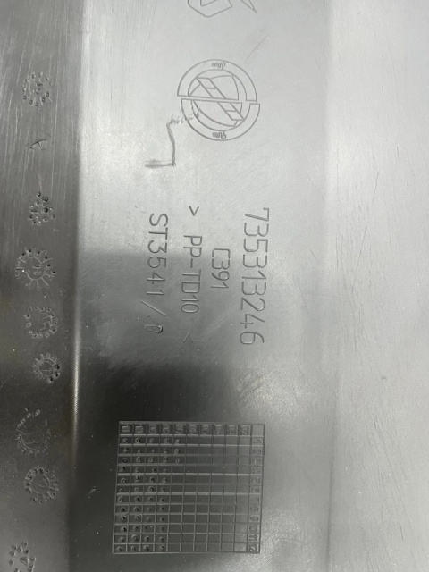 Zderzak tylny Fiat Panda 2 II 03-12r. tył nowy oryginalny 735313246