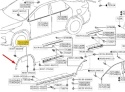 Listwa Lexus RX450H 15-22r. prawy przedni rant nadkola błotnika nakładka prawy przód nowy orginalny 75601-48040