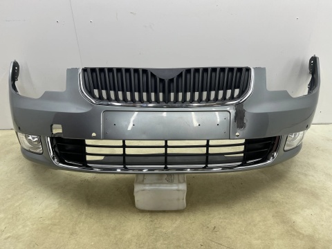 Zderzak przedni Skoda Superb 2 II 08-13r. Przedlift przód 6XPDC 3T0807221