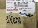 Atrapa Toyota Sienna 3 III XL30 10-20r. NOWY oryginalny grill przednia maskownica zderzaka 53101-08040