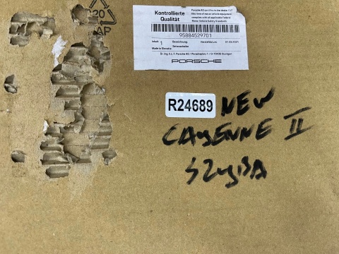 Szyba boczna Porsche Cayenne II 7p 10-17r. NOWA lewa tylna karoseryjna Chrom lewy tył oryginalna