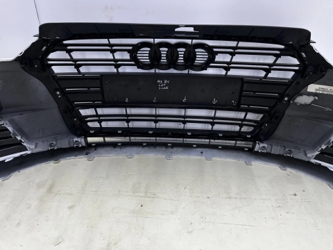 Zderzak przedni Audi A3 8V 16-20r. Lift przód Hatchback HB spryski 8V3807437AF