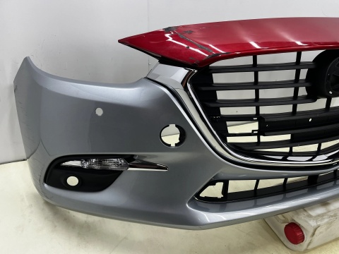 Zderzak przedni Mazda 3 III BM 17-19r. Lift przód 4XPDC B63B-50031