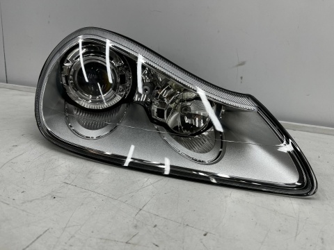 Lampa reflektor Porsche Cayenne 7L 9P Lift 07-10r. prawa przednia XENON EU KSENON oryginalna EUROPA prawy przód 7l5941032k