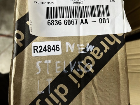 Listwa Alfa Romeo Stelvio 16r.- NOWA lewa tylna nakładka błotnika rant nadkola 50549703