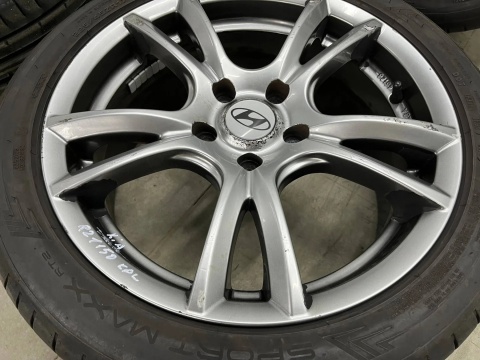 Felga Hyundai Kia 7.5jx17 5x114,3 ET48 felgi aluminiowe r17 cali KOMPLET RCDESIGN rc11757