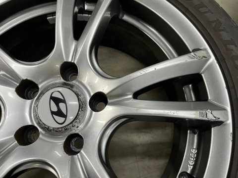 Felga Hyundai Kia 7.5jx17 5x114,3 ET48 felgi aluminiowe r17 cali KOMPLET RCDESIGN rc11757