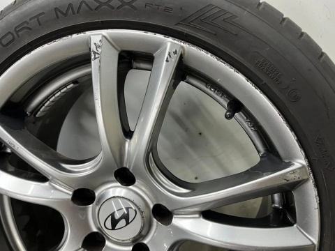 Felga Hyundai Kia 7.5jx17 5x114,3 ET48 felgi aluminiowe r17 cali KOMPLET RCDESIGN rc11757
