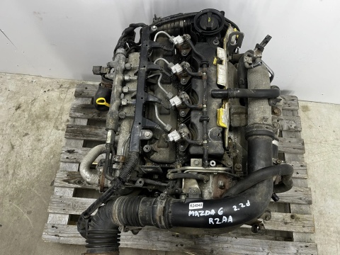 Silnik Mazda 6 II GH 07-12r. 2.2 MZR-CD Diesel 92 kW 125km kod R2AA-02-300F KOMPLETNY z wtryskami