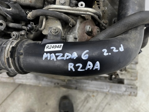 Silnik Mazda 6 II GH 07-12r. 2.2 MZR-CD Diesel 92 kW 125km kod R2AA-02-300F KOMPLETNY z wtryskami