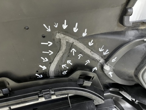 Zderzak przedni BMW 1 F20 F21 11-15r. Przedlift przód spryski 7272568