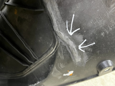 Nadkole Mazda CX-60 CX60 22r.- prawe przednie ORYGINALNE kompletne prawy przód kbb3