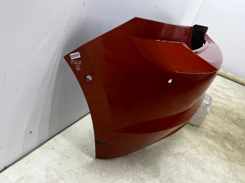 Zderzak tylny VW Polo 6 VI 17-20r. Przedlift tył 6XPDC 2G6807421