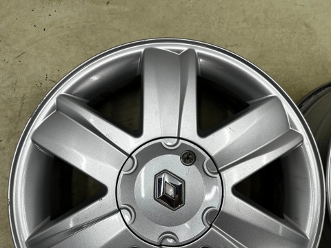 Felgi aluminiowe Renault Scenic 2 II Megane 2 II 02-09r. 6,5jx16 ET49 4x100 felgi r16 cali KOMPLET 8200310797