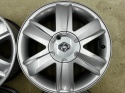 Felgi aluminiowe Renault Scenic 2 II Megane 2 II 02-09r. 6,5jx16 ET49 4x100 felgi r16 cali KOMPLET 8200310797